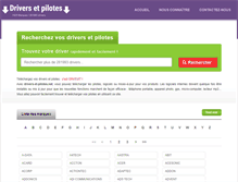 Tablet Screenshot of drivers-y-controladores.com
